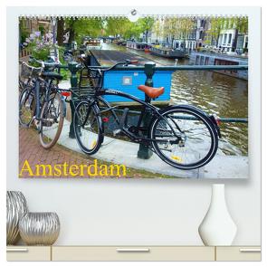 Amsterdam (hochwertiger Premium Wandkalender 2024 DIN A2 quer), Kunstdruck in Hochglanz von Juretzky,  Ute