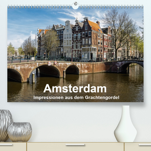 Amsterdam – Impressionen aus dem Grachtengordel (Premium, hochwertiger DIN A2 Wandkalender 2021, Kunstdruck in Hochglanz) von Seethaler,  Thomas