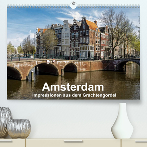 Amsterdam – Impressionen aus dem Grachtengordel (Premium, hochwertiger DIN A2 Wandkalender 2023, Kunstdruck in Hochglanz) von Seethaler,  Thomas