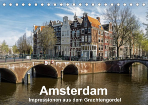 Amsterdam – Impressionen aus dem Grachtengordel (Tischkalender 2023 DIN A5 quer) von Seethaler,  Thomas
