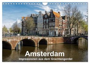 Amsterdam – Impressionen aus dem Grachtengordel (Wandkalender 2024 DIN A4 quer), CALVENDO Monatskalender von Seethaler,  Thomas
