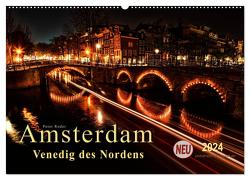 Amsterdam – Venedig des Nordens (Wandkalender 2024 DIN A2 quer), CALVENDO Monatskalender von Roder,  Peter