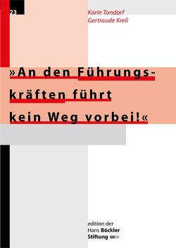 An den Führungskräften führt kein Weg vorbei! von Krell,  Gertraude, Tondorf,  Karin