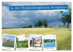 An der Mecklenburgischen Seenplatte Malchow und Waren/Müritz (Wandkalender 2024 DIN A2 quer), CALVENDO Monatskalender von Kruse,  Gisela
