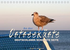 An der Ostseeküste – Deutschlands schönste Seite (Tischkalender 2022 DIN A5 quer) von Haafke,  Udo