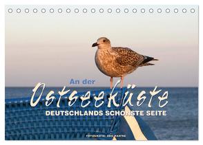 An der Ostseeküste – Deutschlands schönste Seite (Tischkalender 2024 DIN A5 quer), CALVENDO Monatskalender von Haafke,  Udo