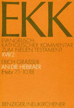 An die Hebräer, EKK XVII/2 von Gräßer,  Erich