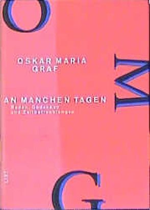 An manchen Tagen von Graf,  Oskar Maria