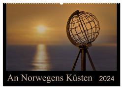 An Norwegens Küsten (Wandkalender 2024 DIN A2 quer), CALVENDO Monatskalender von calmbacher,  Christiane