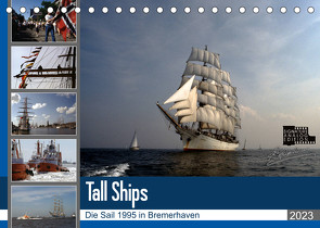 Analoge Fotografie Tall Ships Sail 1995 Bremerhaven (Tischkalender 2023 DIN A5 quer) von Harhaus,  Helmut