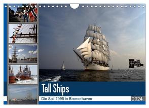 Analoge Fotografie Tall Ships Sail 1995 Bremerhaven (Wandkalender 2024 DIN A4 quer), CALVENDO Monatskalender von Harhaus,  Helmut