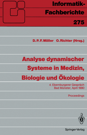 Analyse dynamischer Systeme in Medizin, Biologie und Ökologie von Möller,  Dietmar P.F., Richter,  Otto