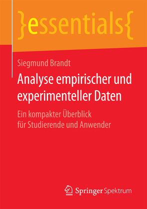 Analyse empirischer und experimenteller Daten von Brandt,  Siegmund