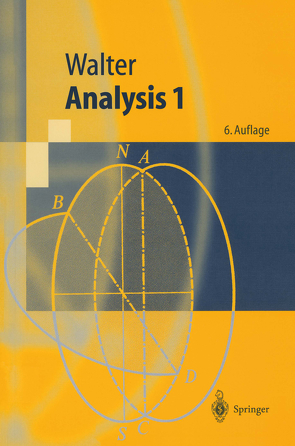 Analysis 1 von Walter,  Wolfgang