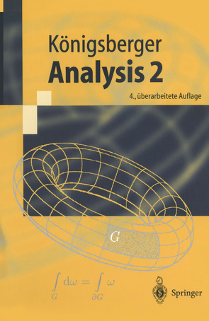 Analysis 2 von Königsberger,  Konrad