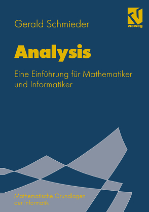 Analysis von Möhring,  Rolf, Oberschelp,  Walter, Pfeifer,  Dietmar, Schmieder,  Gerald
