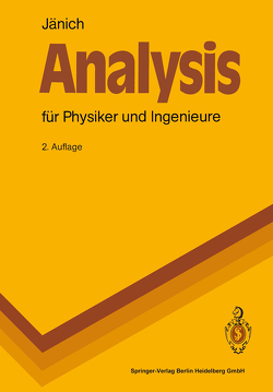 Analysis für Physiker und Ingenieure von Jänich,  Klaus