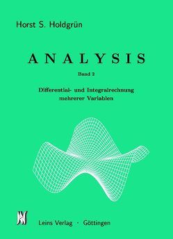 Analysis II von Holdgrün,  Horst S.