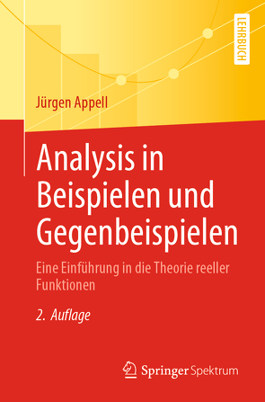 Analysis in Beispielen und Gegenbeispielen von Appell,  Jürgen