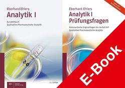 Analytik I – Kurzlehrbuch und Prüfungsfragen von Ehlers,  Eberhard
