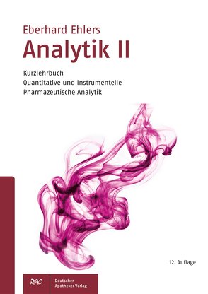 Analytik II – Kurzlehrbuch von Ehlers,  Eberhard
