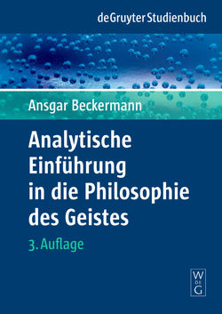 Analytische Einführung in die Philosophie des Geistes von Beckermann,  Ansgar