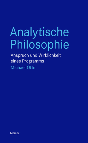 Analytische Philosophie von Otte,  Michael