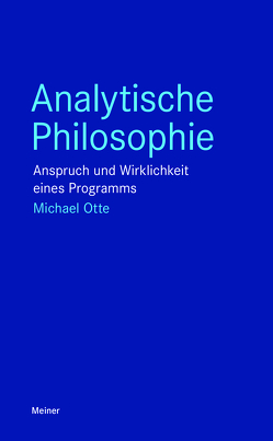 Analytische Philosophie von Otte,  Michael