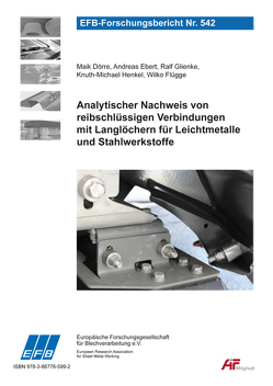 Analytischer Nachweis von reibschlüssigen Verbindungen mit Langlöchern für Leichtmetalle und Stahlwerkstoffe von Dörre,  Maik, Ebert,  Andreas, Flügge,  Wilko, Glienke,  Ralf, Henkel,  Knuth-Michael