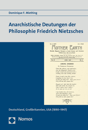 Anarchistische Deutungen der Philosophie Friedrich Nietzsches von Miething,  Dominique F.