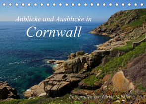 Anblicke und Ausblicke in Cornwall (Tischkalender 2023 DIN A5 quer) von Schäfer,  Ulrike
