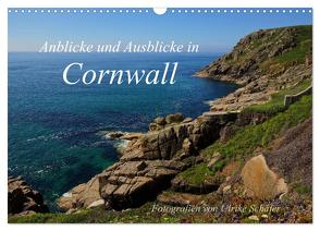 Anblicke und Ausblicke in Cornwall (Wandkalender 2024 DIN A3 quer), CALVENDO Monatskalender von Schäfer,  Ulrike