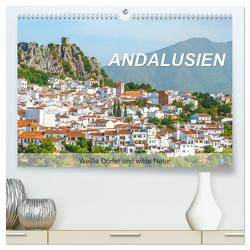 Andalusien – Weiße Dörfer und wilde Natur (hochwertiger Premium Wandkalender 2024 DIN A2 quer), Kunstdruck in Hochglanz von Feuerer,  Jürgen