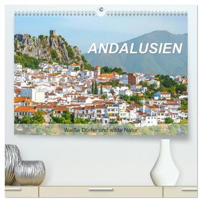 Andalusien – Weiße Dörfer und wilde Natur (hochwertiger Premium Wandkalender 2024 DIN A2 quer), Kunstdruck in Hochglanz von Feuerer,  Jürgen