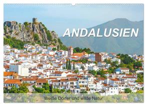 Andalusien – Weiße Dörfer und wilde Natur (Wandkalender 2024 DIN A2 quer), CALVENDO Monatskalender von Feuerer,  Jürgen