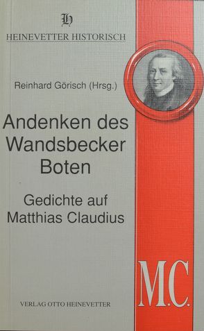 Andenken des Wandsbecker Boten von Görisch,  Reinhard