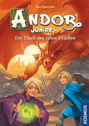 Andor Junior, 1, Der Fluch des roten Drachen von Baumeister,  Jens, Menzel,  Michael