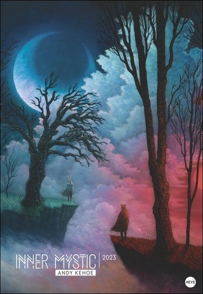 Inner Mystic Posterkalender 2023 von Andy Kehoe. Märchenhafter Wandkalender mit 12 mystischen Traumwelten. Magischer Kalender 2023 XXL. 37×54 cm. Hochformat von Kehoe,  Andy