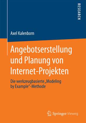 Angebotserstellung und Planung von Internet-Projekten von Kalenborn,  Axel