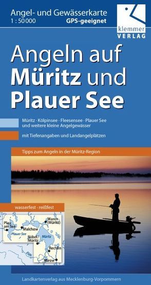 Angel- und Gewässerkarte Müritz und Plauer See von Goerlt,  Heidi, Klemmer,  Klaus, Kuhlmann,  Christian, Wachter,  Thomas