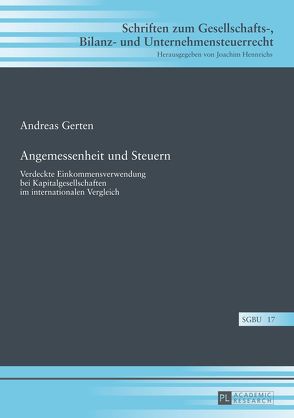 Angemessenheit und Steuern von Gerten,  Andreas