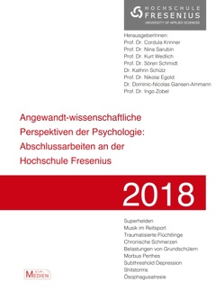 Angewandt-wissenschaftliche Perspektiven der Psychologie von Egold,  Nikolai, Gansen-Ammann,  Dominic-Nicolas, Krinner,  Cordula, Sarubin,  Nina, Schmidt,  Sören, Schütz,  Kathrin, Wedlich,  Kurt, Zobel,  Ingo