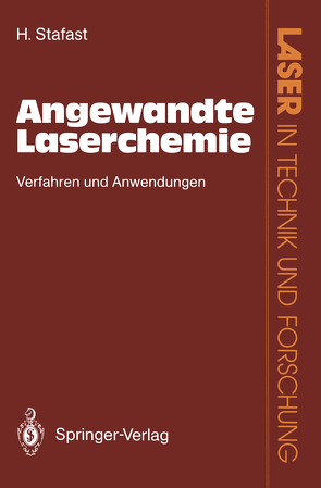 Angewandte Laserchemie von Stafast,  Herbert