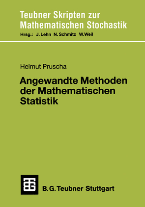 Angewandte Methoden der Mathematischen Statistik von Pruscha,  Helmut