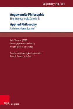 Angewandte Philosophie. Eine internationale Zeitschrift / Applied Philosophy. An International Journal von Blössner,  Norbert, Hardy,  Jörg