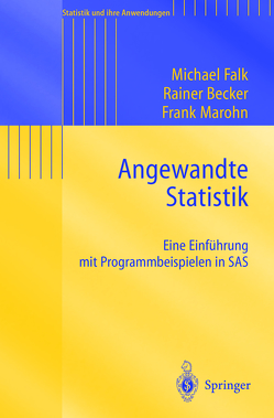 Angewandte Statistik von Becker,  Rainer, Falk,  Michael, Marohn,  Frank