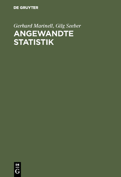 Angewandte Statistik von Marinell,  Gerhard, Seeber,  Gilg