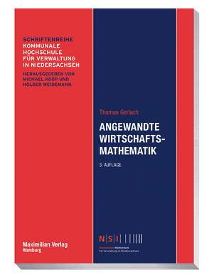 Angewandte Wirtschaftsmathematik von Gerlach,  Thomas