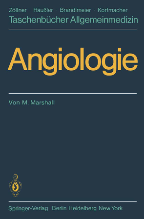 Angiologie von Baumann,  G, Marshall,  M.