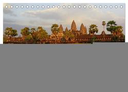 Angkor – Mythos im Reich der Khmer (Tischkalender 2024 DIN A5 quer), CALVENDO Monatskalender von Nadler M.A.,  Alexander